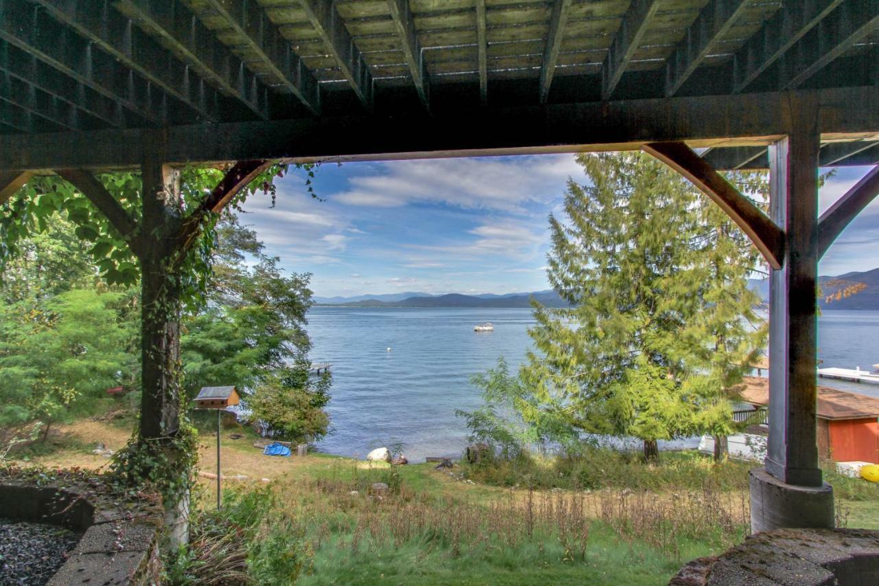 Bottle Bay Lakefront Lodge Sandpoint Exterior photo