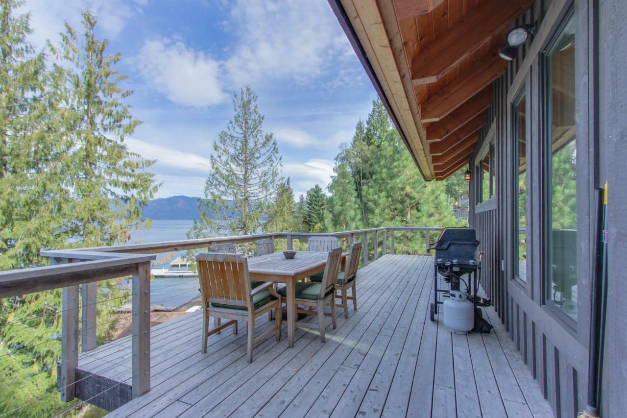 Bottle Bay Lakefront Lodge Sandpoint Exterior photo