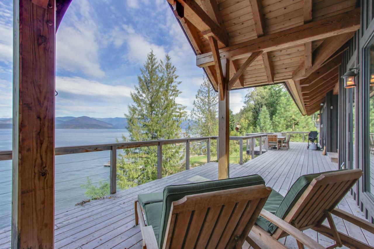 Bottle Bay Lakefront Lodge Sandpoint Exterior photo