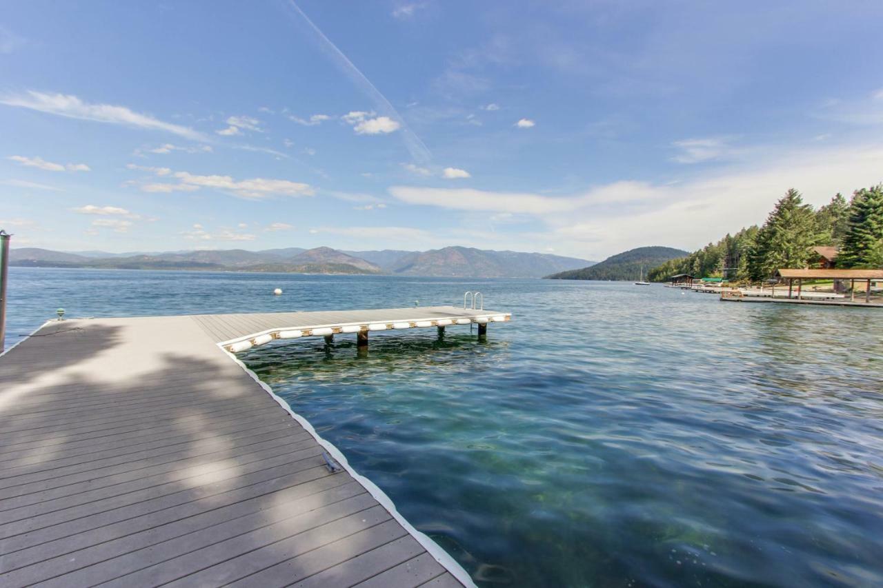 Bottle Bay Lakefront Lodge Sandpoint Exterior photo